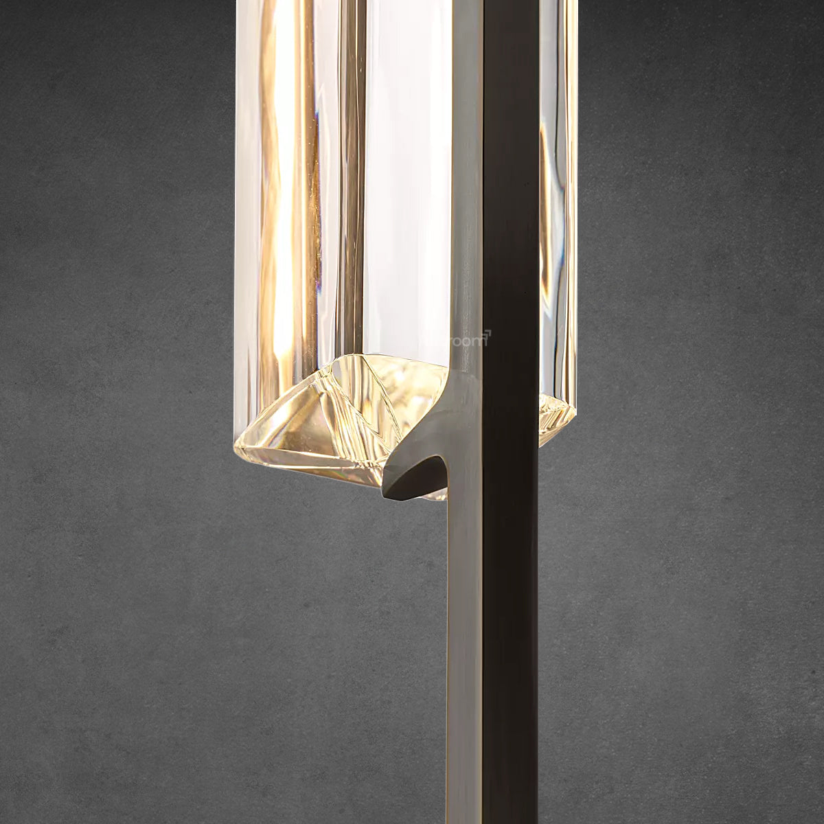 Auduben Crystal Pendant Light 6"