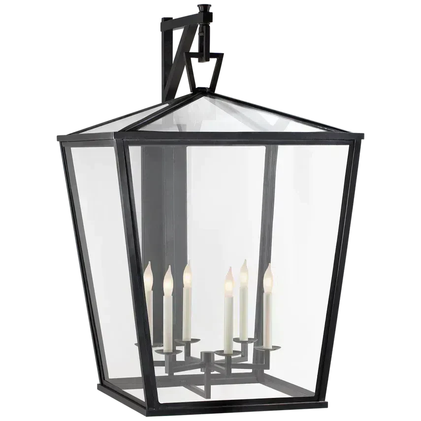 Darlana Outdoor Grande Bracket Lantern 39"H