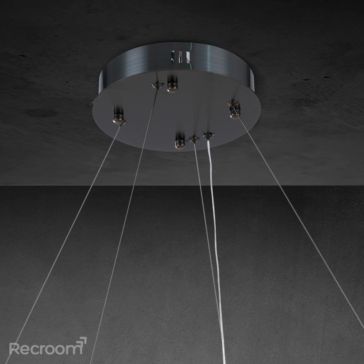 Rivager Lueur Round Chandelier 60"