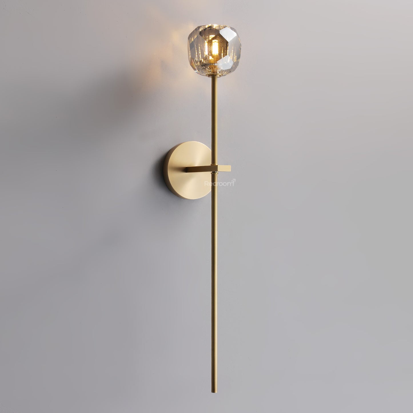 Boulew Crystal Glass Grand Sconce 6"