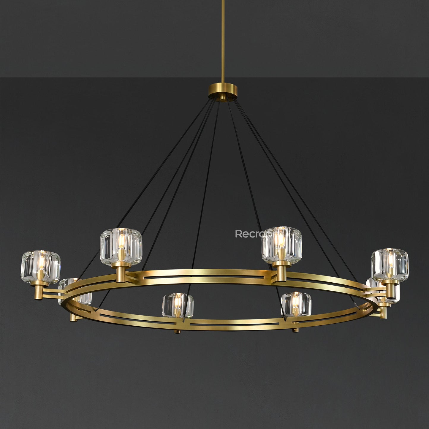 Demarat Round Chandelier 60"