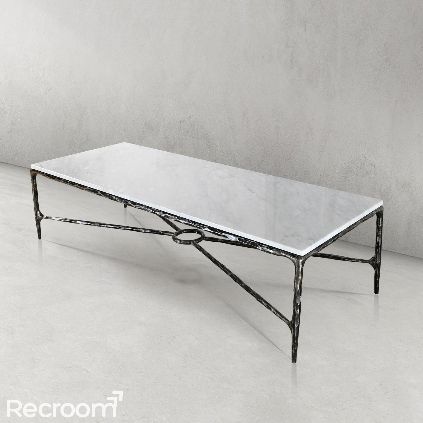 Thaddeo Rectangle Marble Coffee Table