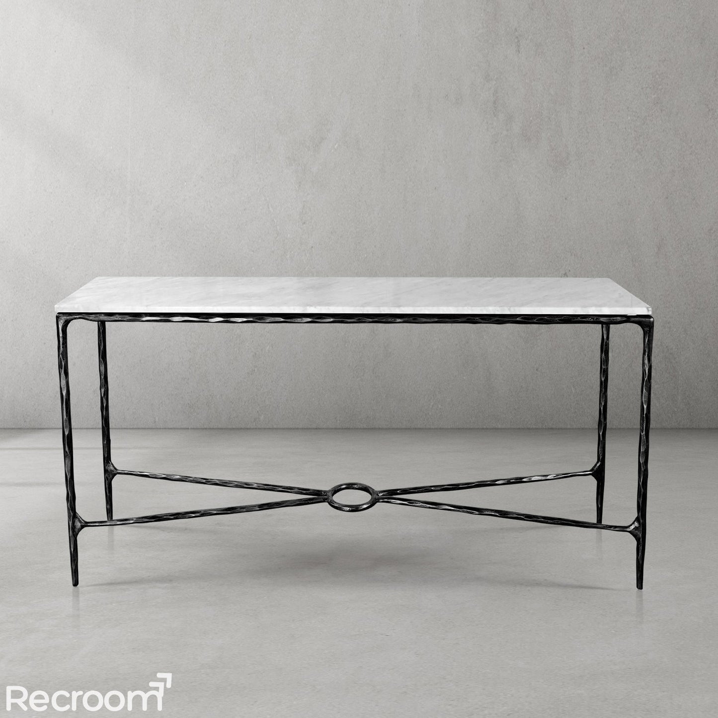 Thaddeo Rectangle Marble Console 60" 72"