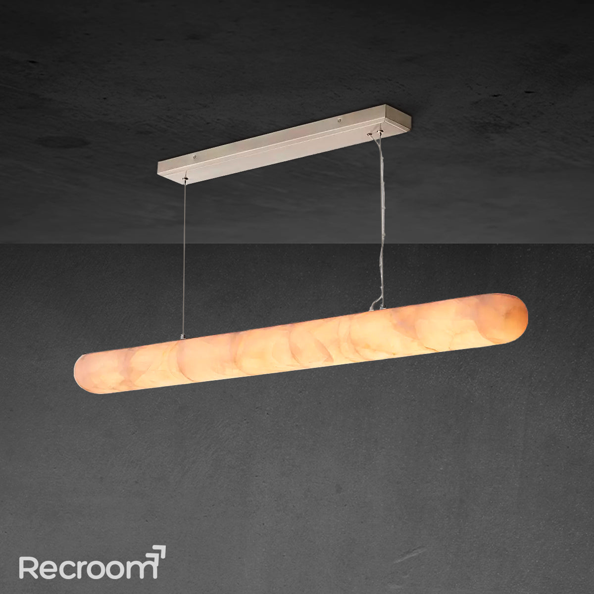 Rivager Lisse Linear Chandelier 60"