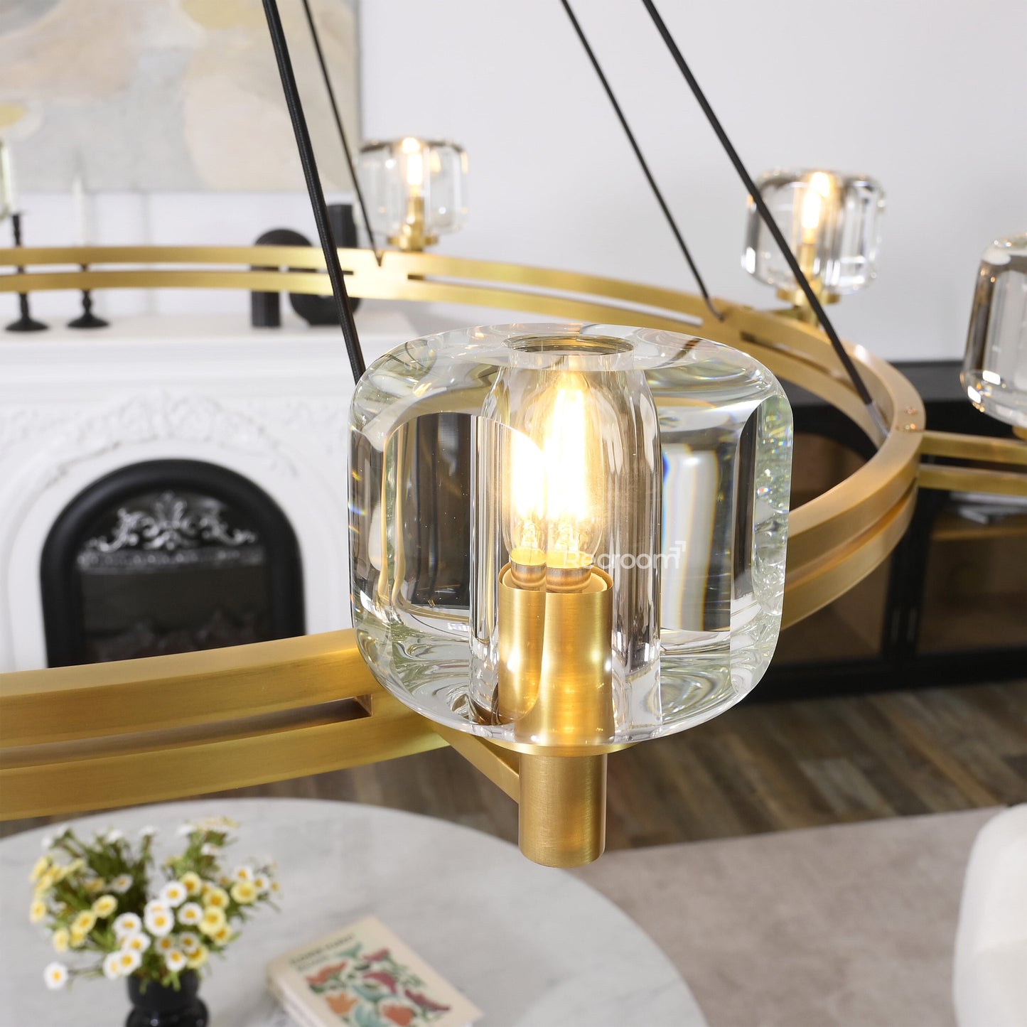 Demarat Round Chandelier 60"