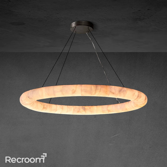 Rivager Lisse Round Chandelier 61"