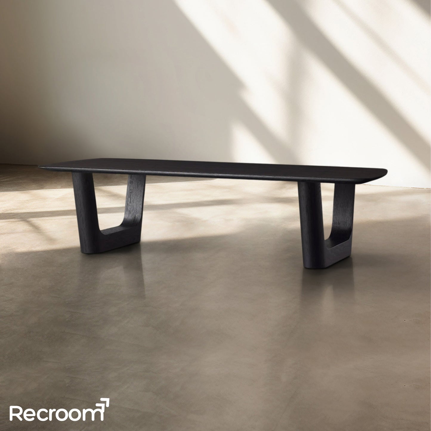 San Germani Wood Coffee Table with Rennes Base