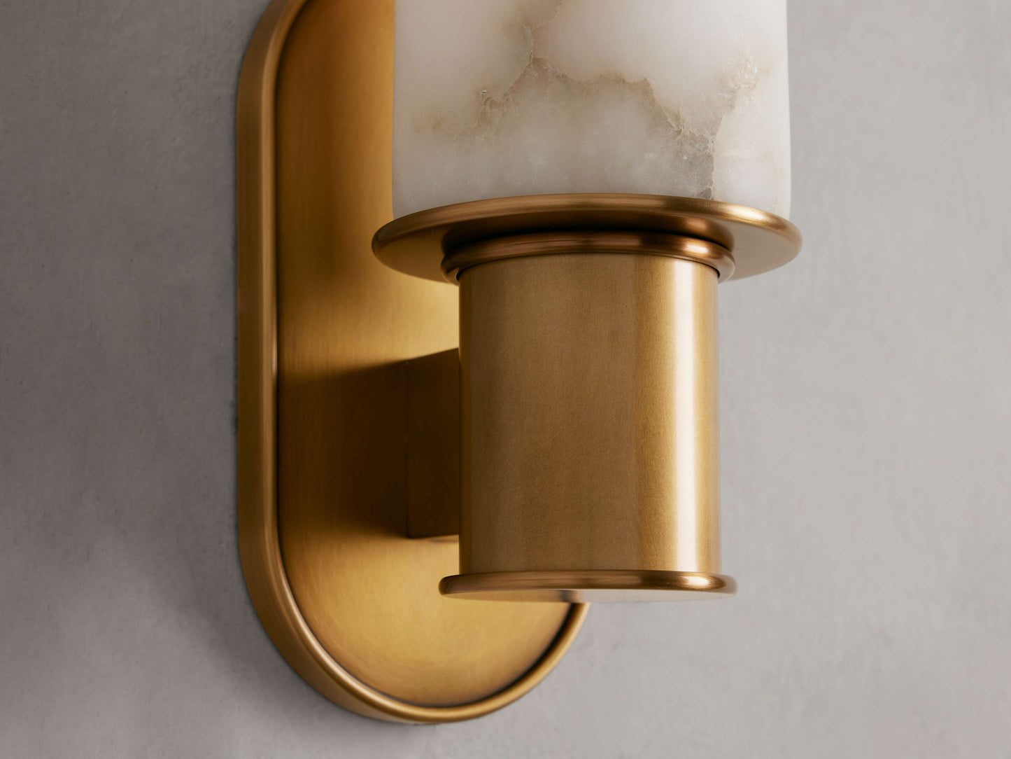 Harlin Wall Sconce in Alabaster
