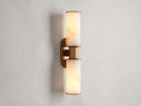 Harlin 2-Light Wall Sconce in Alabaster