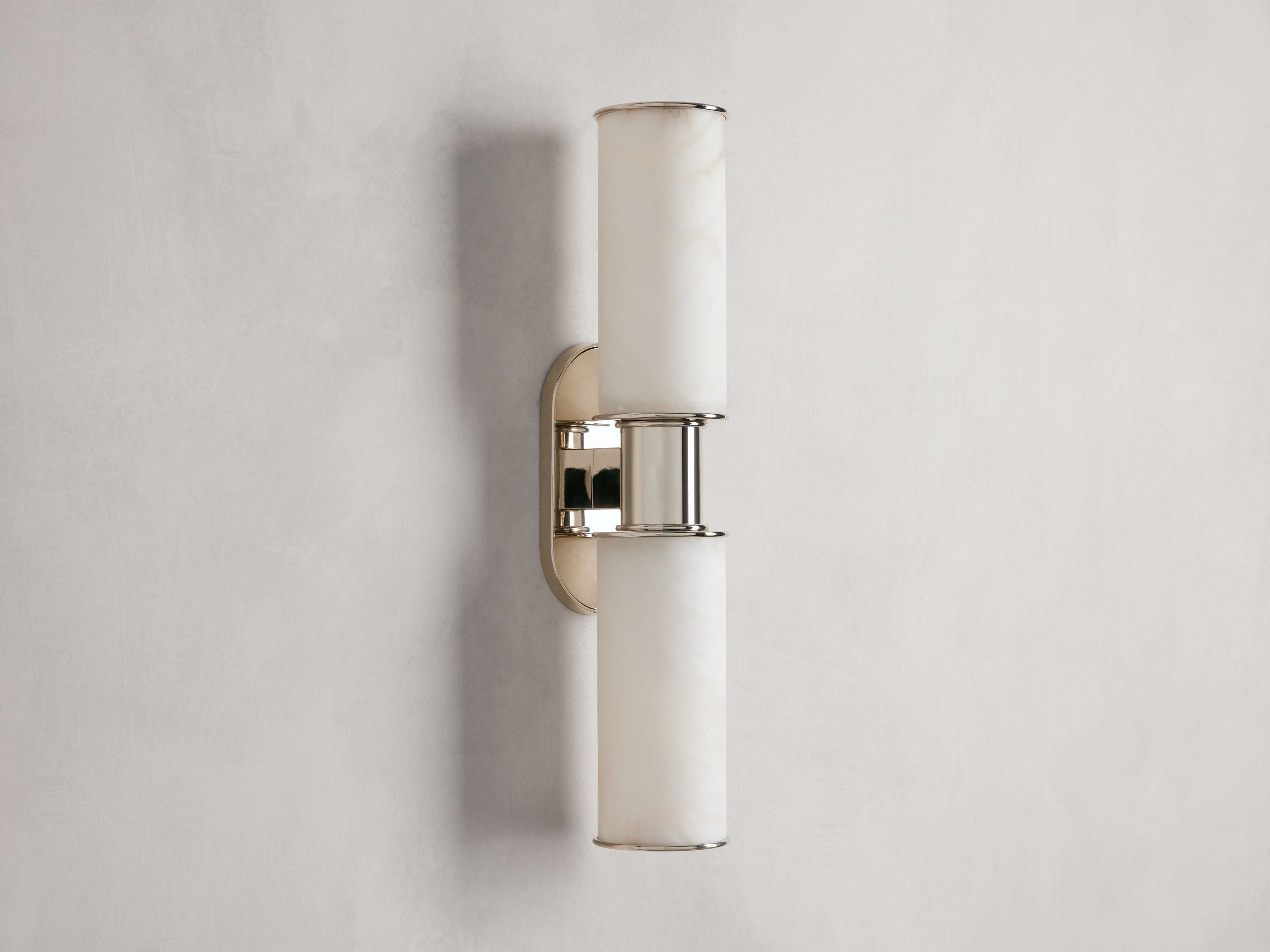 Harlin 2-Light Wall Sconce in Alabaster