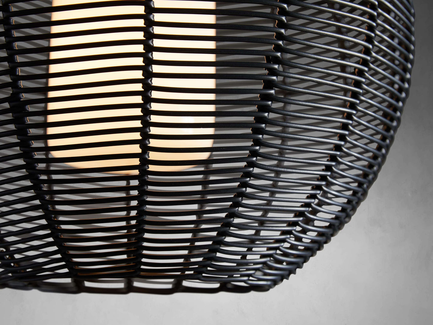 Cohen Globe Wicker Outdoor Pendant 20''D