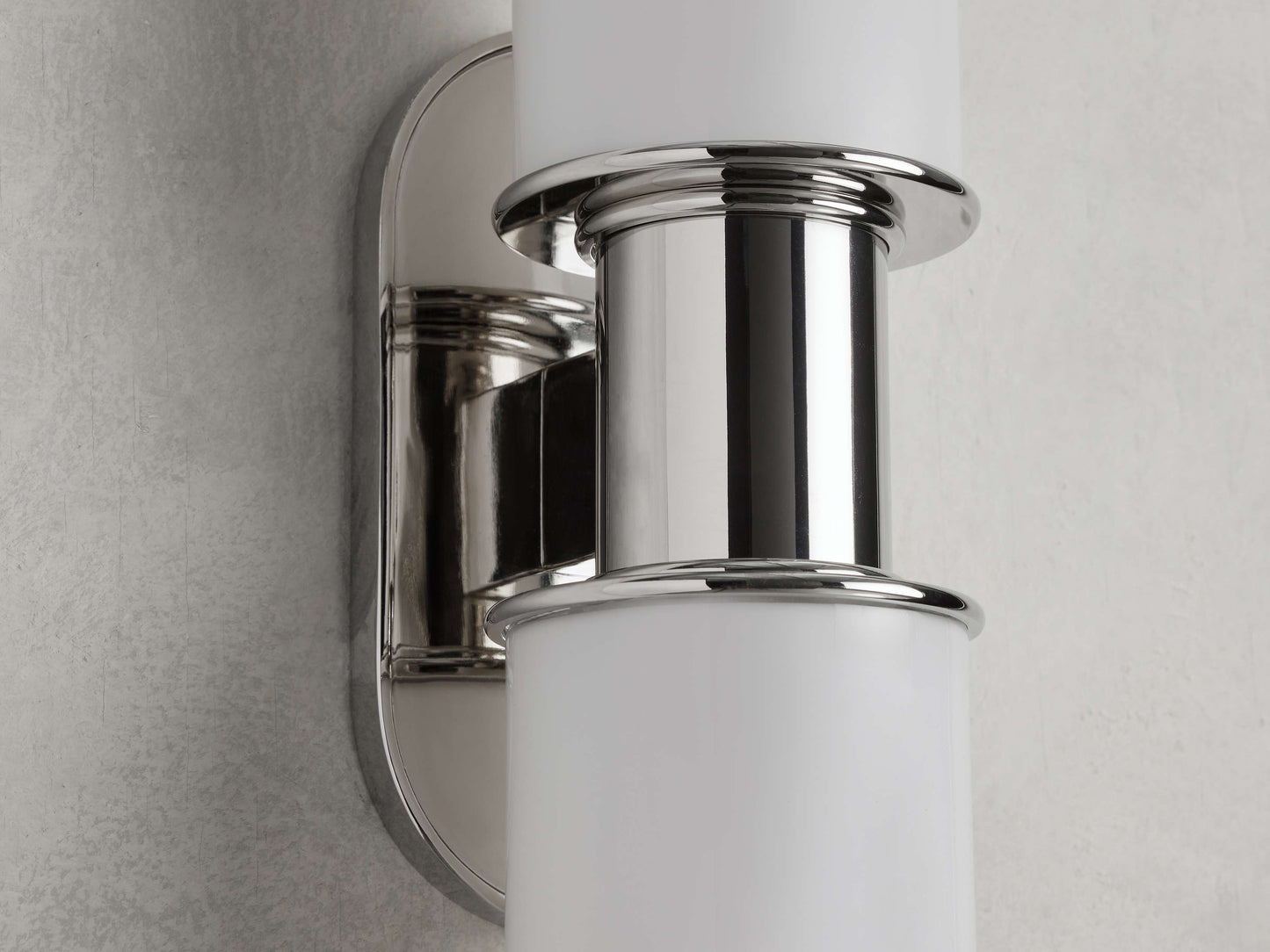Harlin 2-Light Wall Sconce in Milk