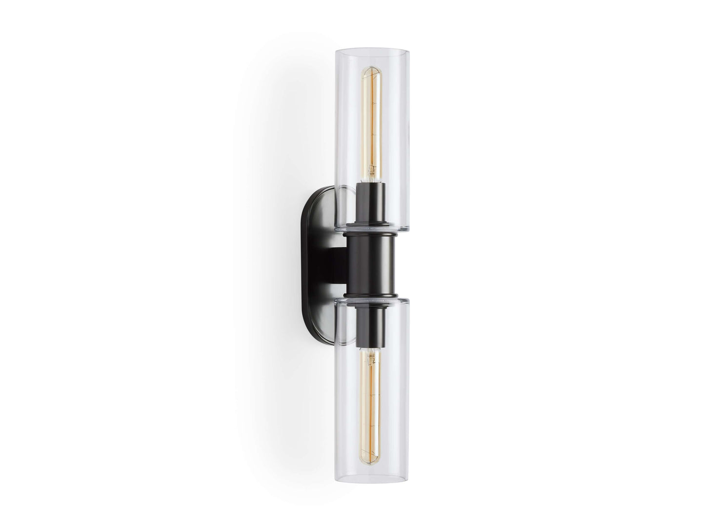 Harlin 2-Light Wall Sconce in Clear