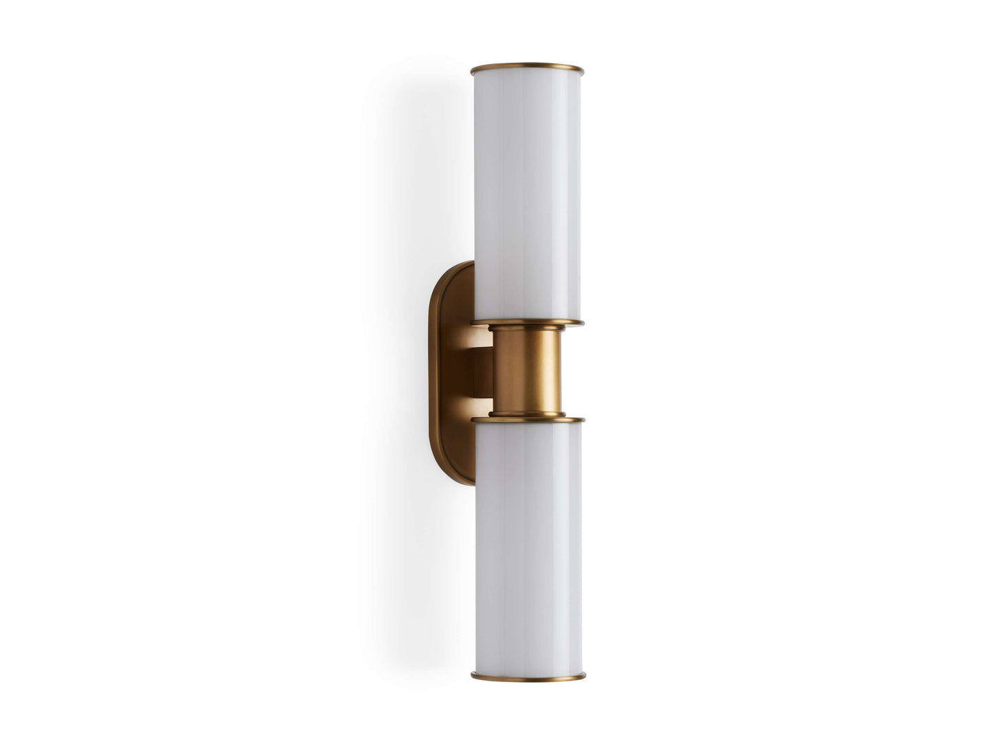 Harlin 2-Light Wall Sconce in Milk