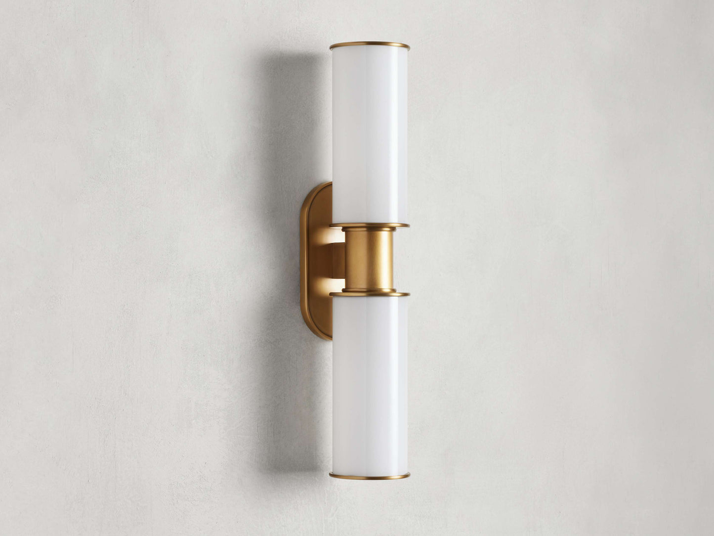 Harlin 2-Light Wall Sconce in Milk