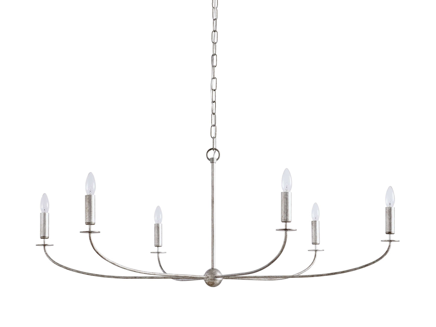 Arnett Round Chandelier in Silver