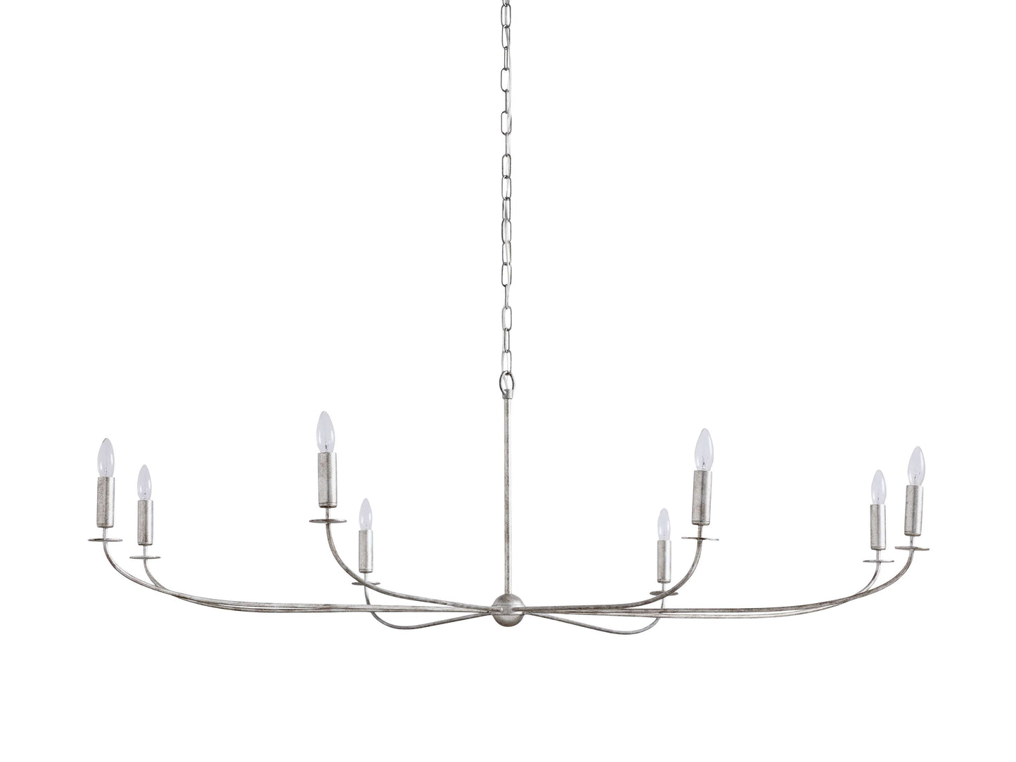 Arnett Round Chandelier in Silver