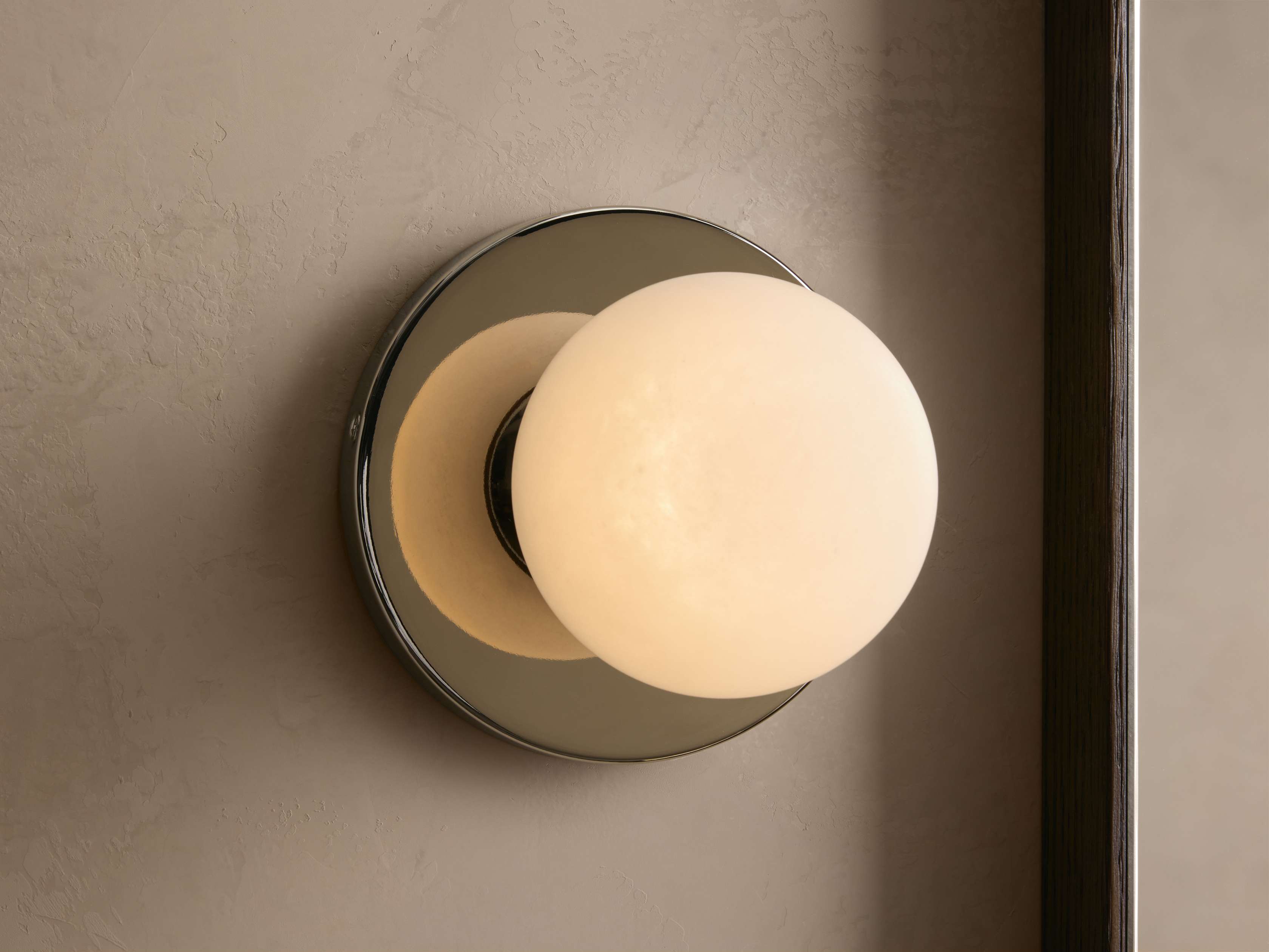 Girouette Alabaster Wall Sconce