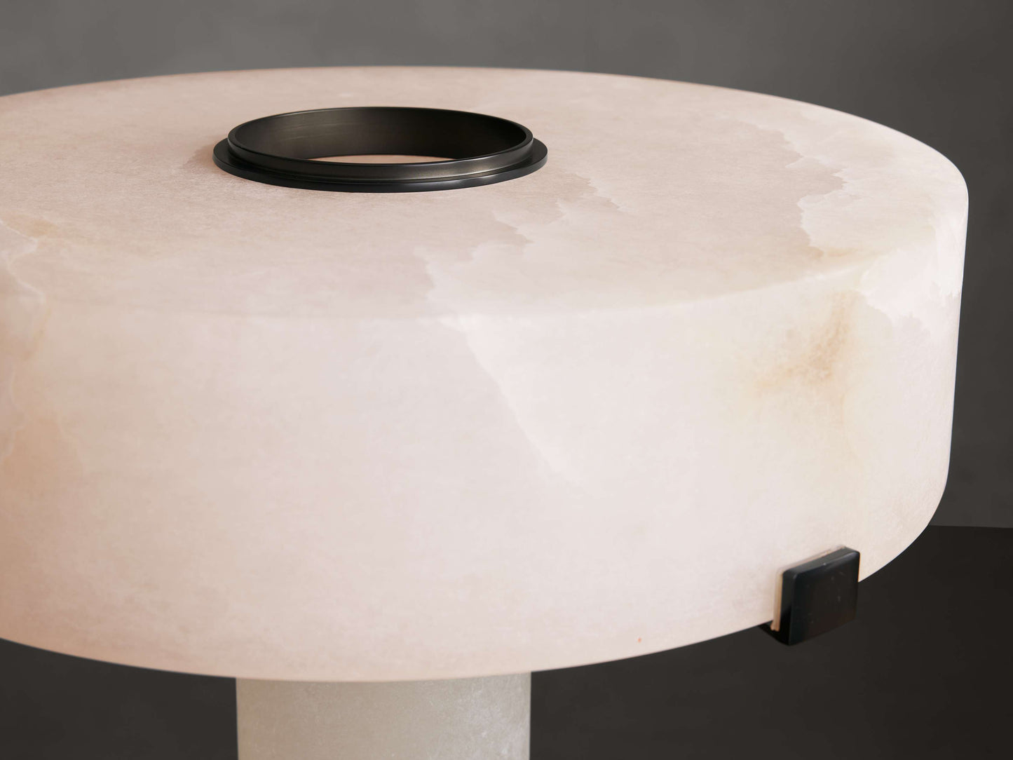 Chayla Alabaster Stone Table Lamp 13'' 19''