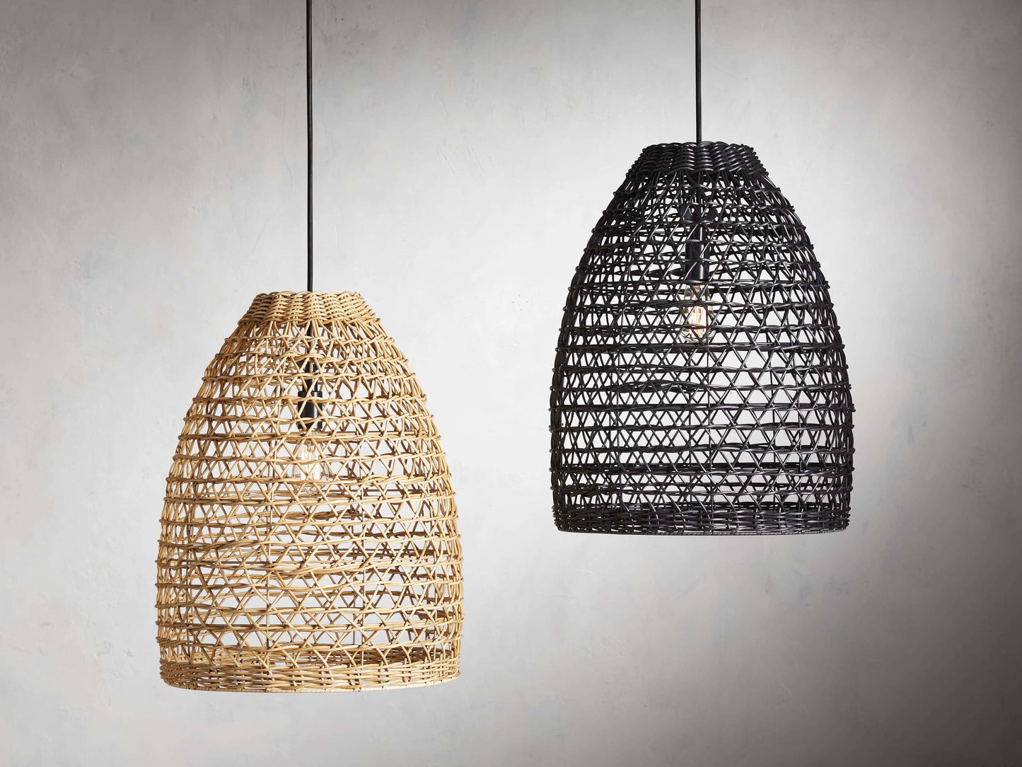 Braemar Wicker Outdoor Natural Pendant