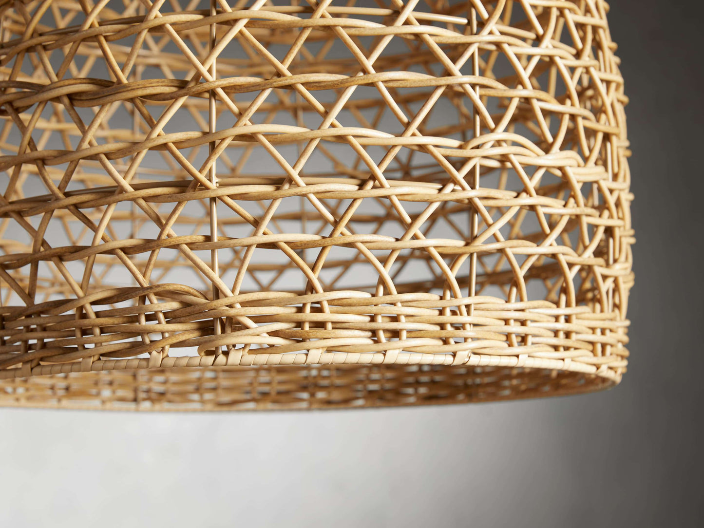 Braemar Wicker Outdoor Natural Pendant