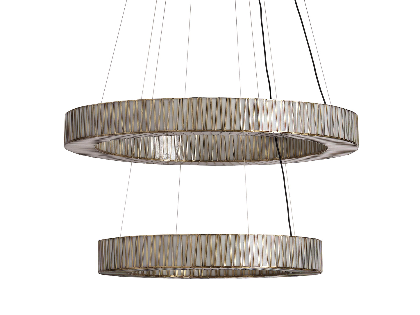 Jeunet 2-Tier Round Chandelier