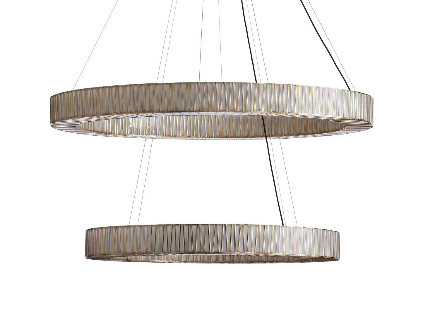 Jeunet 2-Tier Round Chandelier