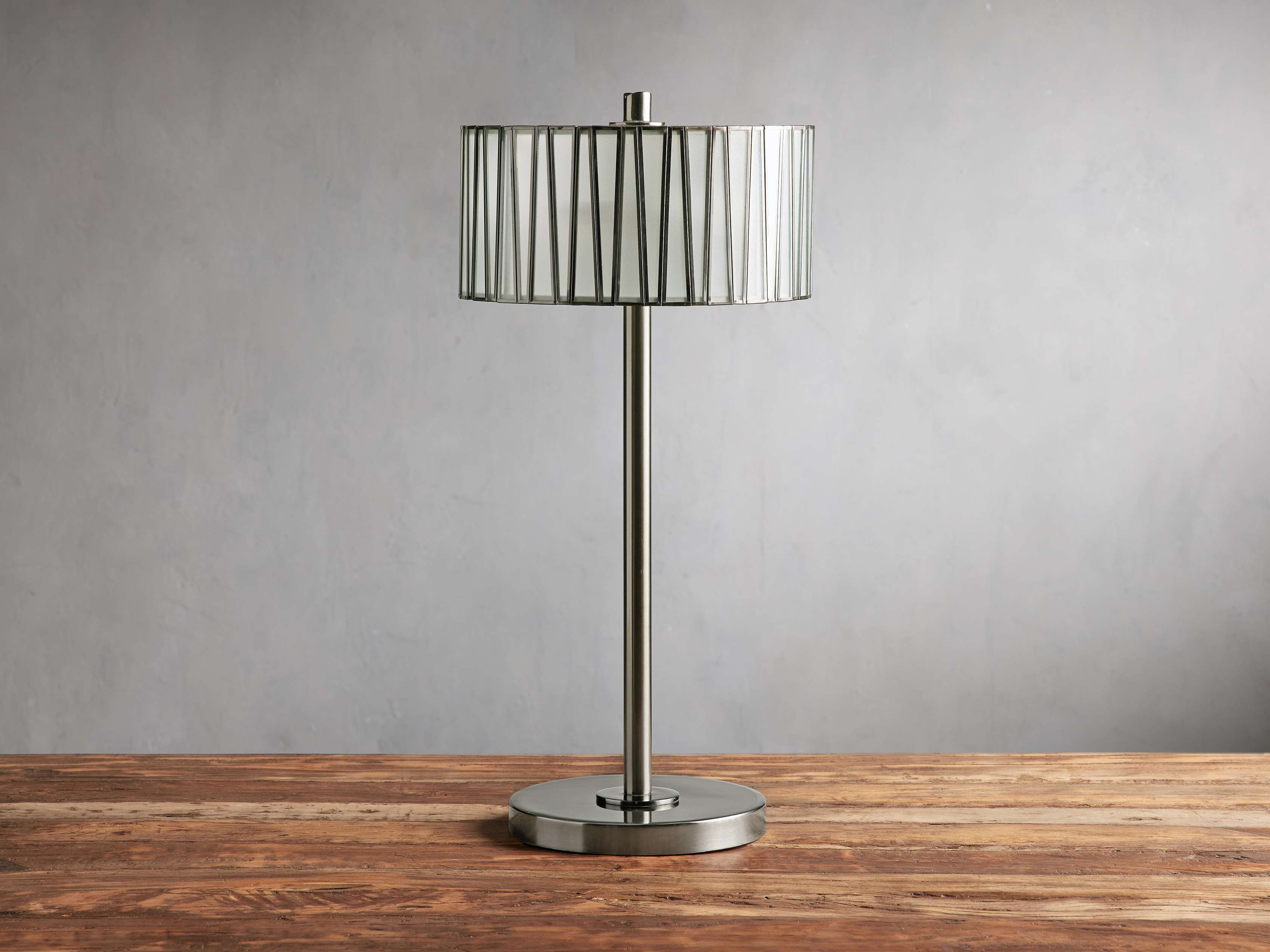 Jeunet Table Lamp in Nickel
