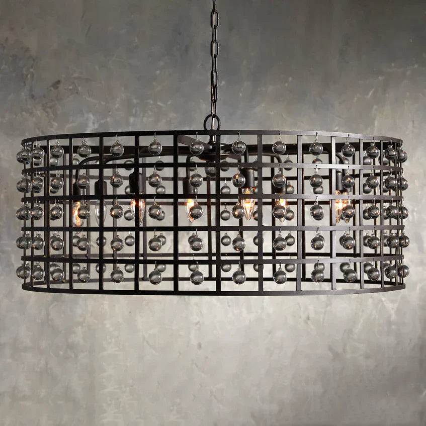 La Cage Round Chandelier