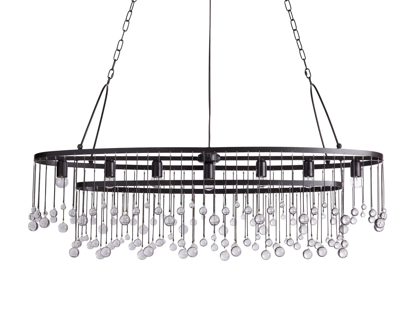 Aubrey 7 Light Oval Chandelier