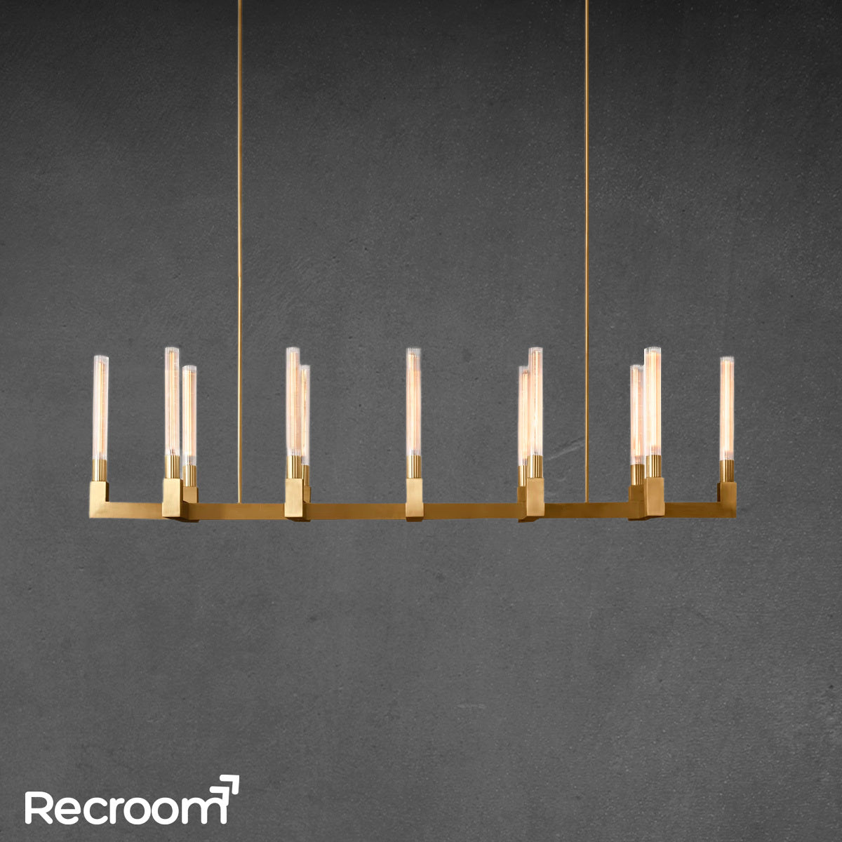 Amorra Linear Chandelier 67"