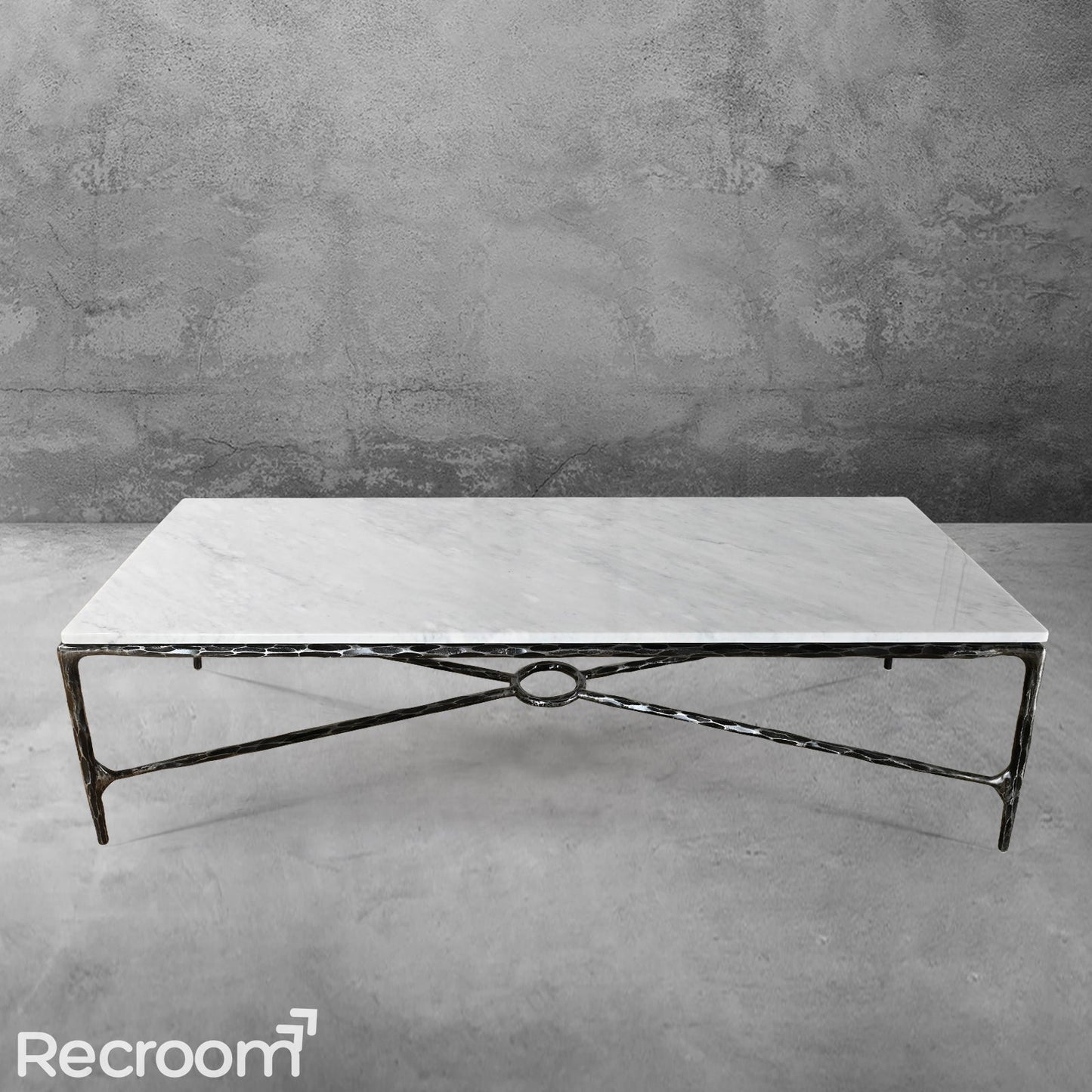 Thaddeo Rectangle Marble Coffee Table