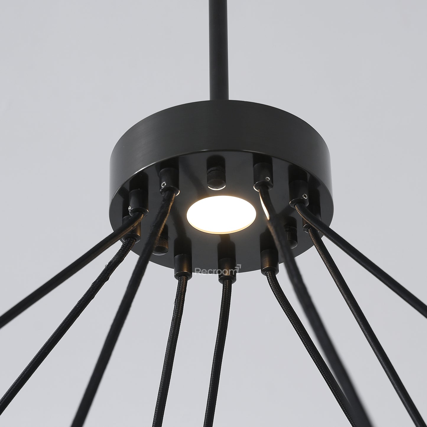 Eclitant Two-Tier Round Chandelier 60"