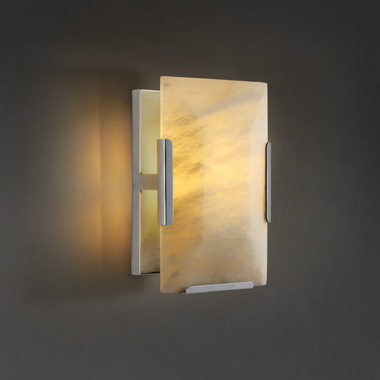 Harllow Calcite Single Wall Sconce 6“