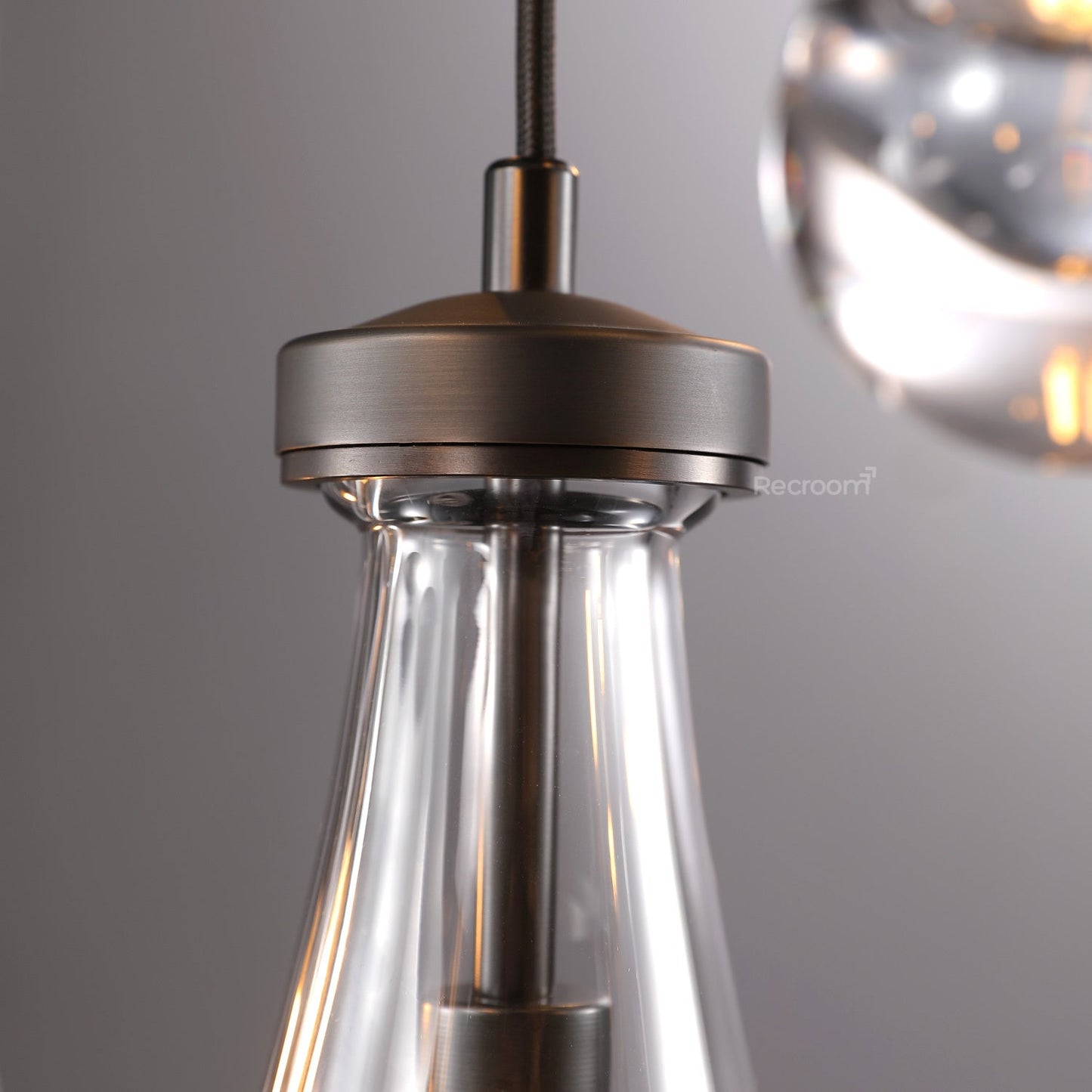 Raindrop Round Chandelier 36"