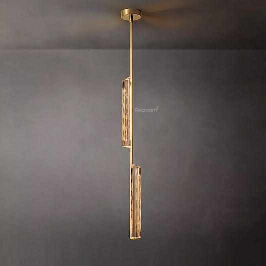 Auduben Crystal Pendant Light 6"