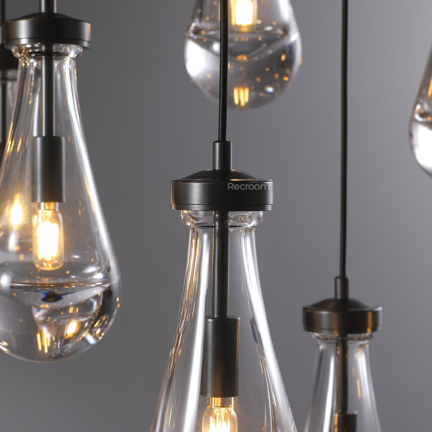 Raindrop Linear Chandelier 72"