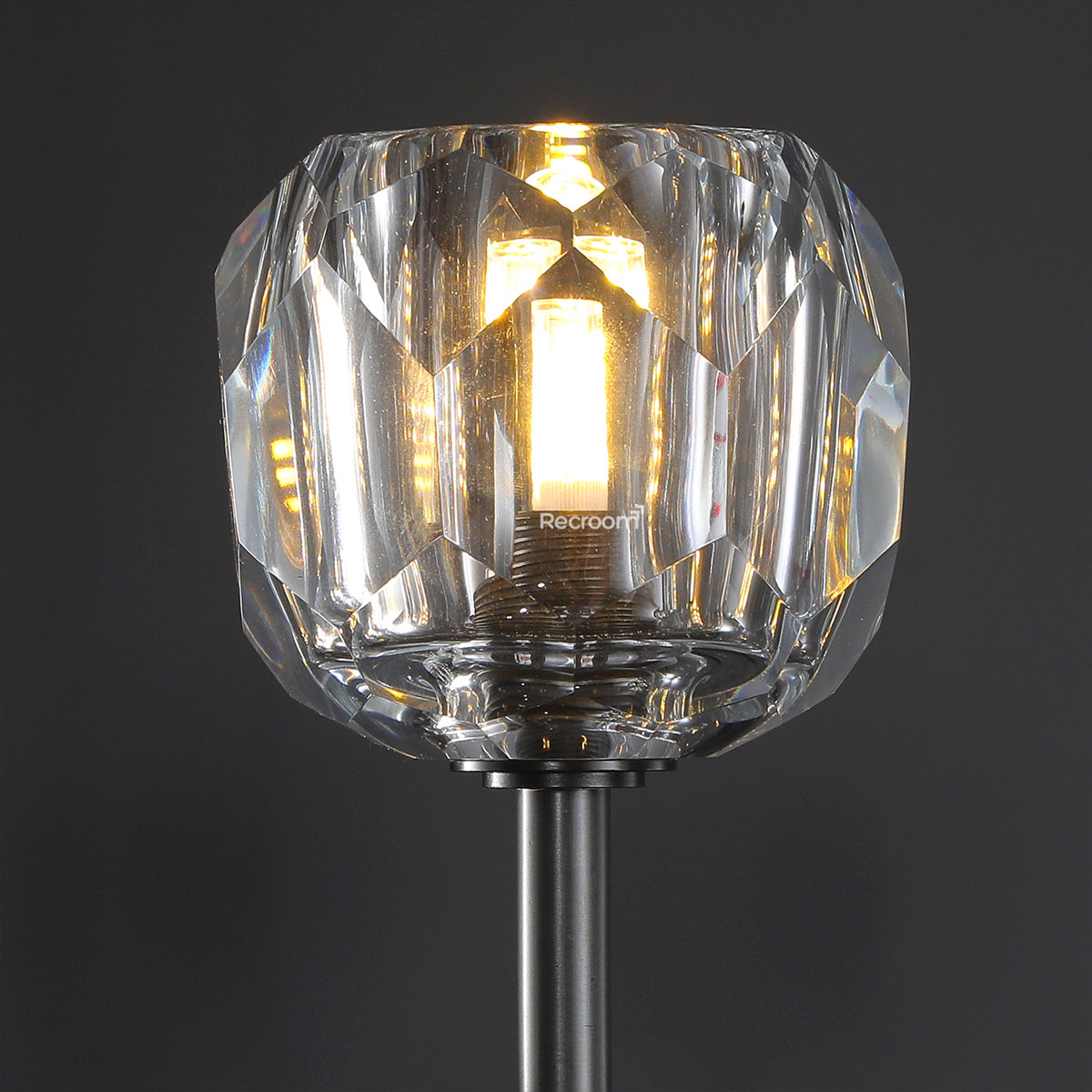 Boulew Crystal Glass Linear Chandelier 60"