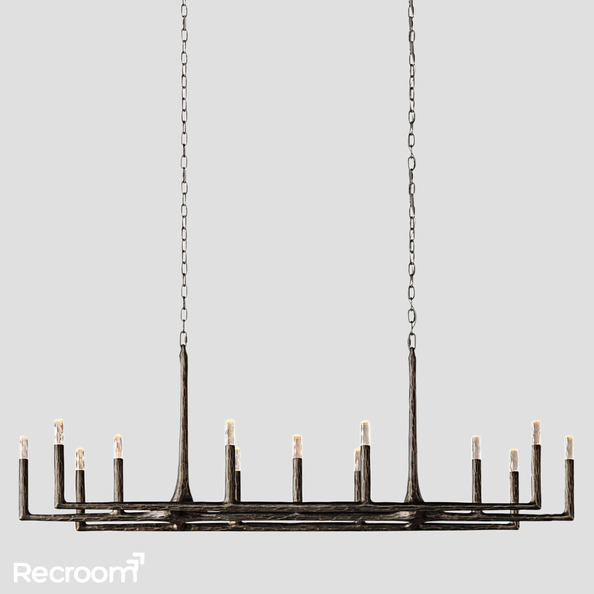 Thaddeus Linear Chandelier 54" 72"
