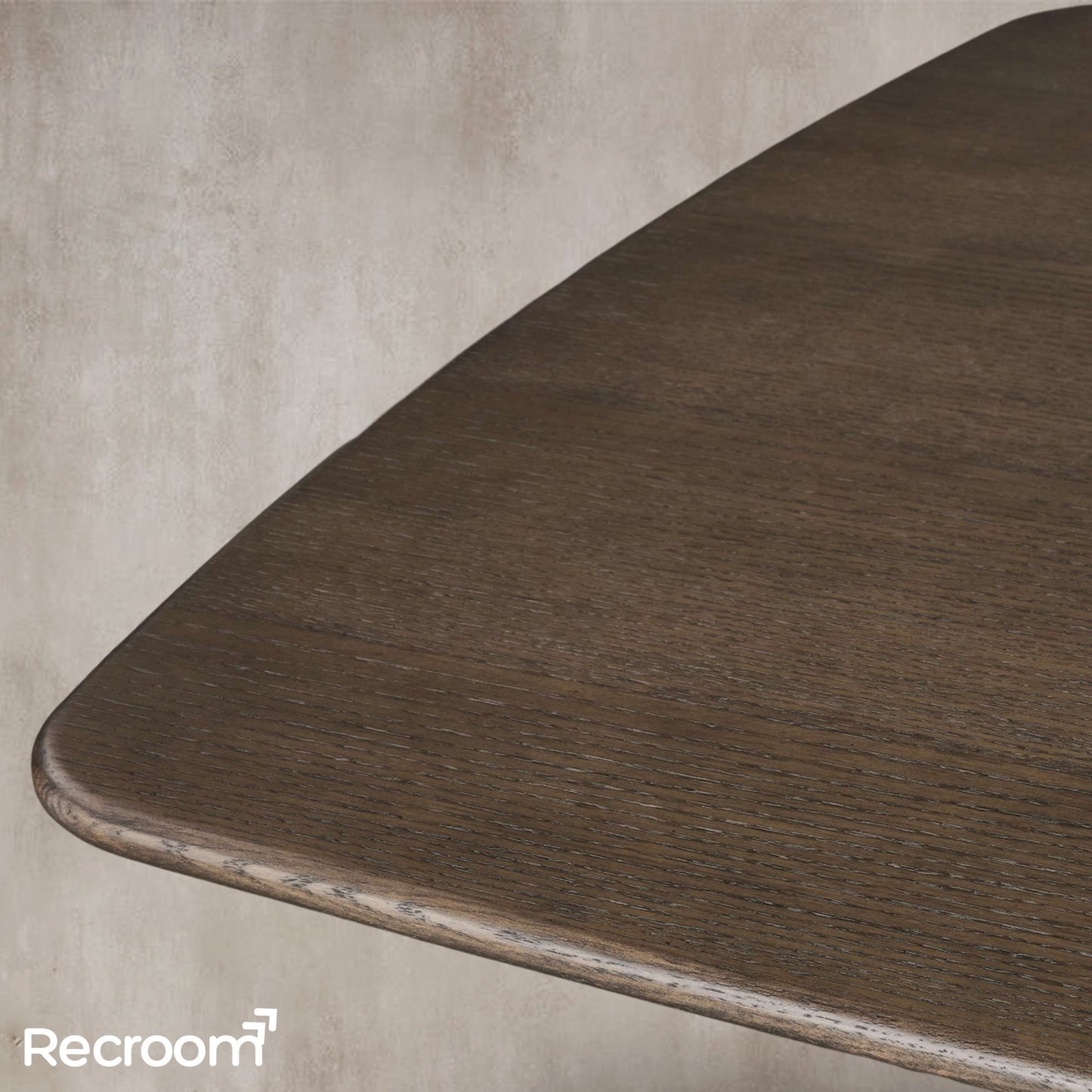 San Germani Wood Dining Table with Clement Base