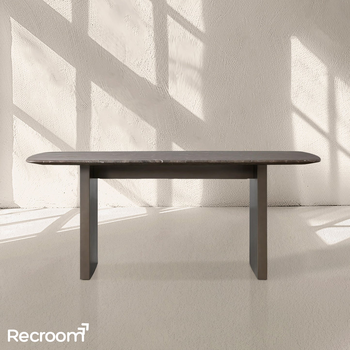 San Germani Stone Dining Table with Clement Base