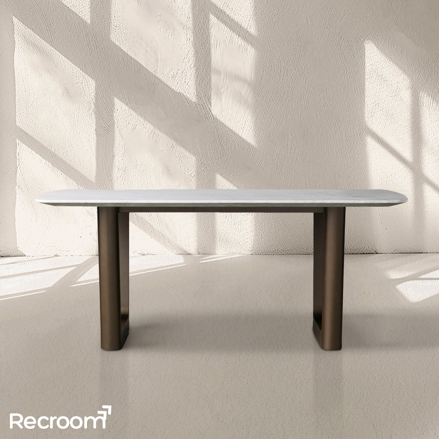 San Germani Stone Dining Table with Rennes Base