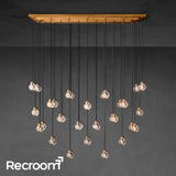Pearli Rectangular Chandelier 72"