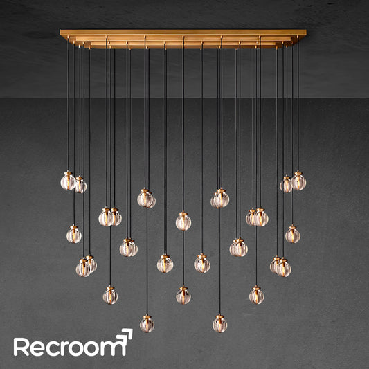 Pearli Rectangular Chandelier 72"