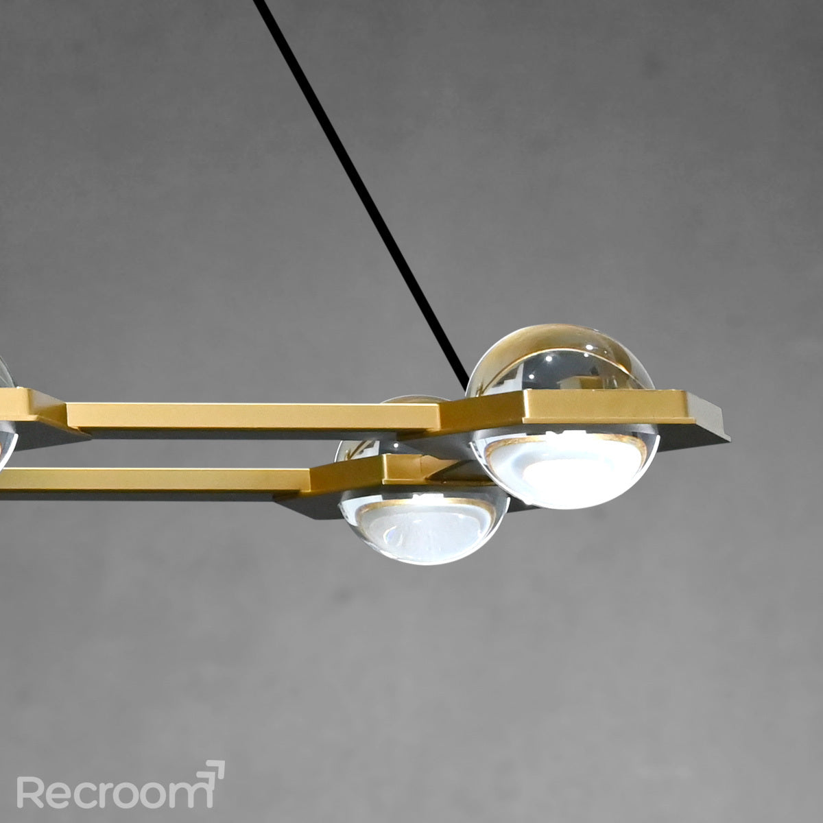 Eclitant Rectangular Chandelier 72"