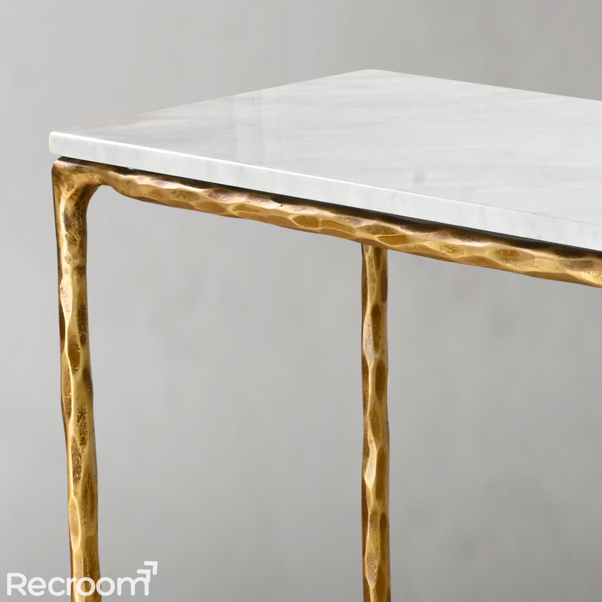 Thaddeo Rectangle Marble Console 60" 72"