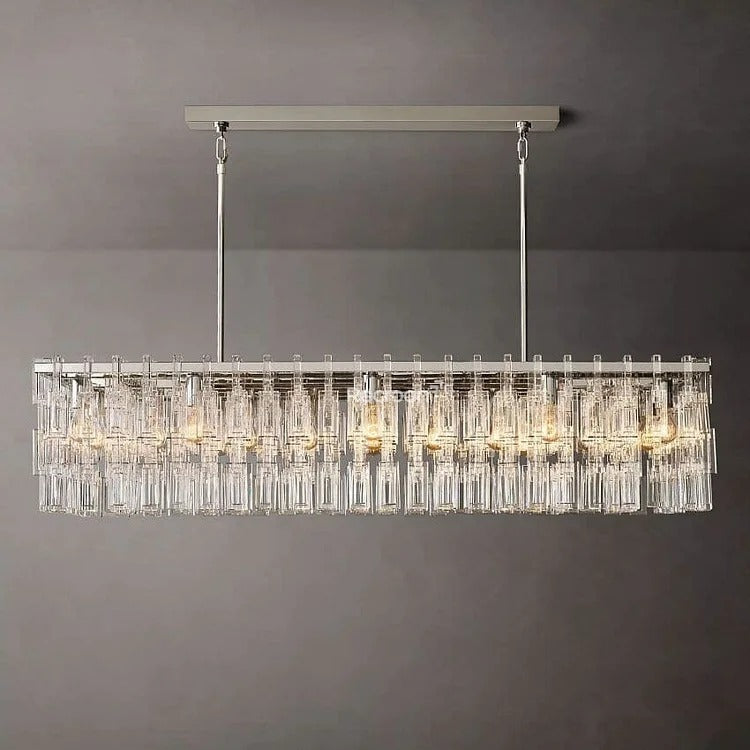 Marige Rectangular Chandelier 60"