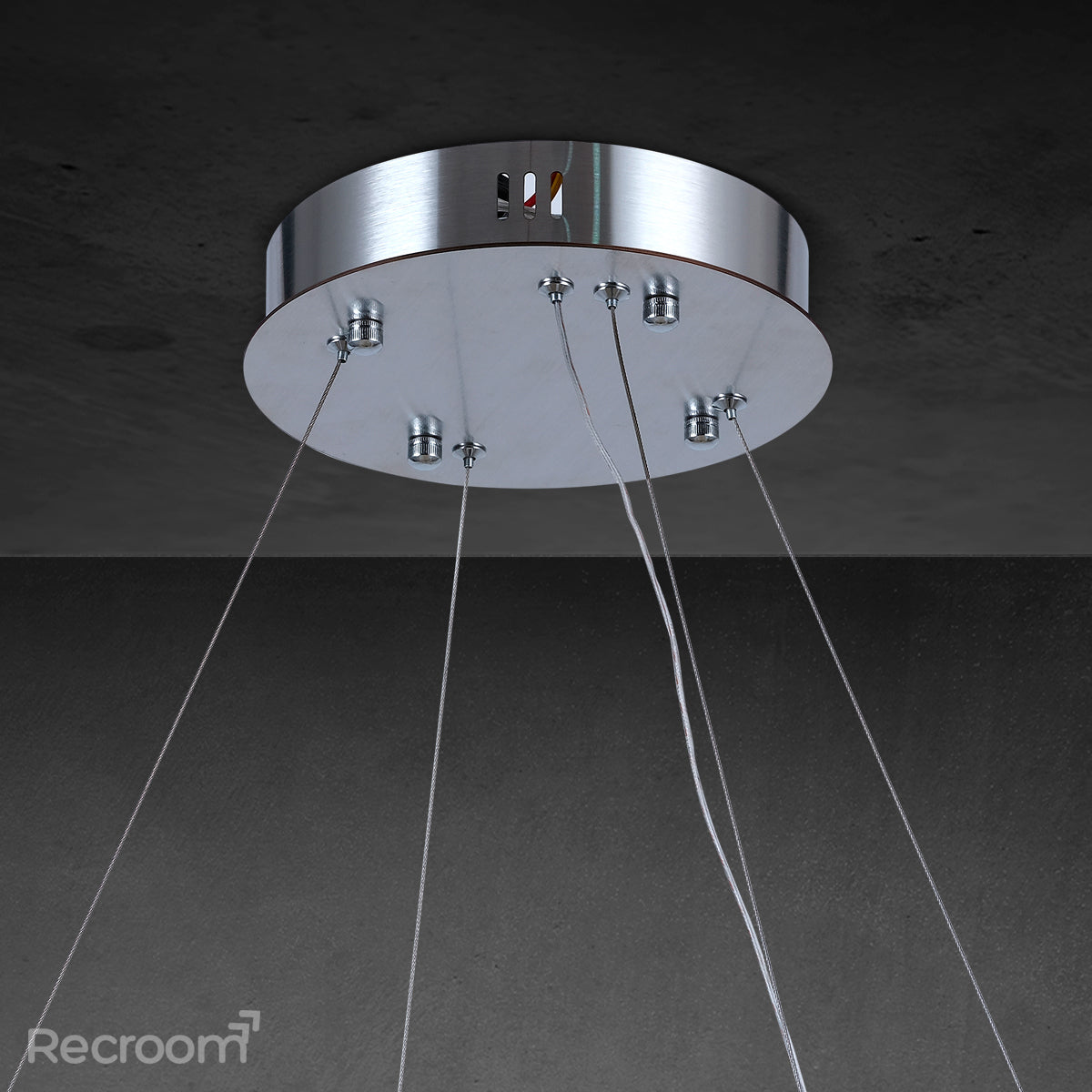 Rivager Lueur Round Chandelier 60"