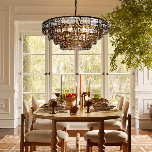 Ghiaccio Round Chandelier36" 48" 60"