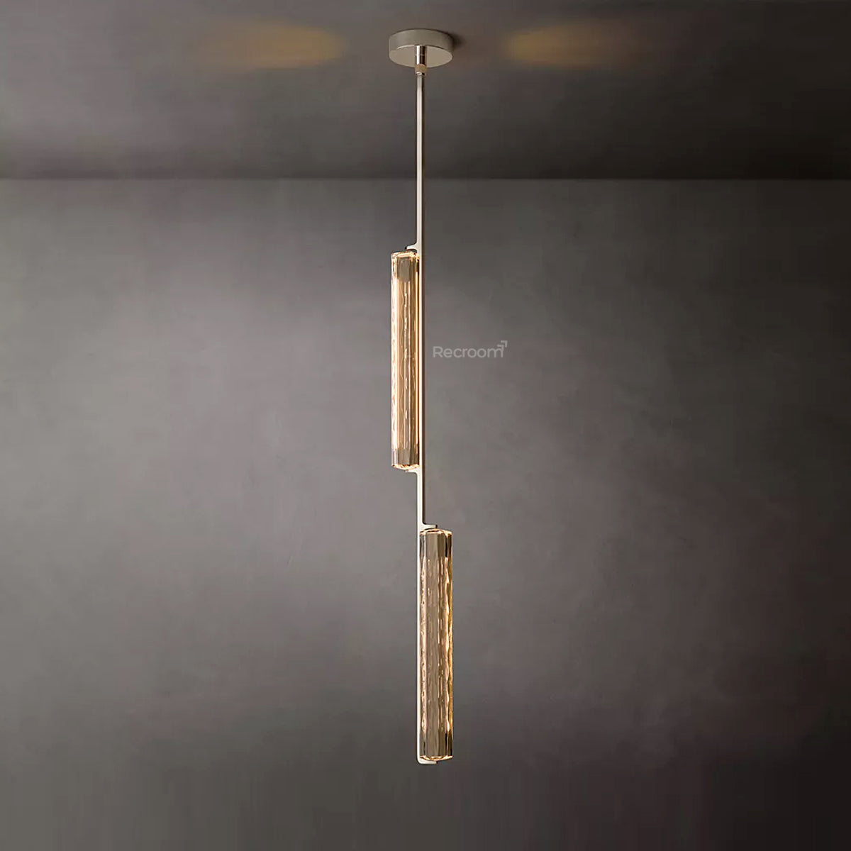 Auduben Crystal Pendant Light 6"